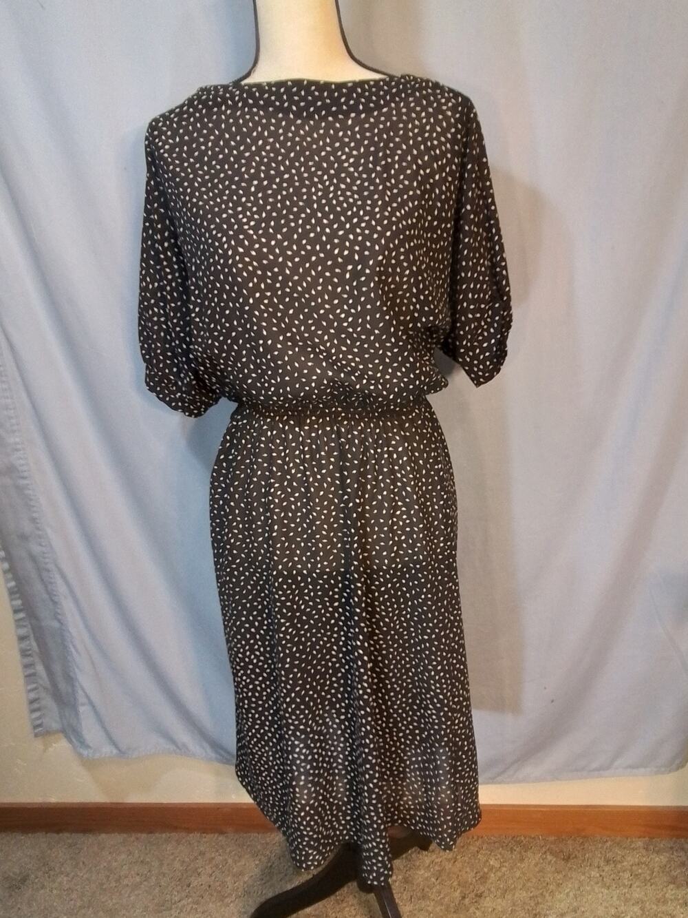 Navy Dress by Jonathan Martin